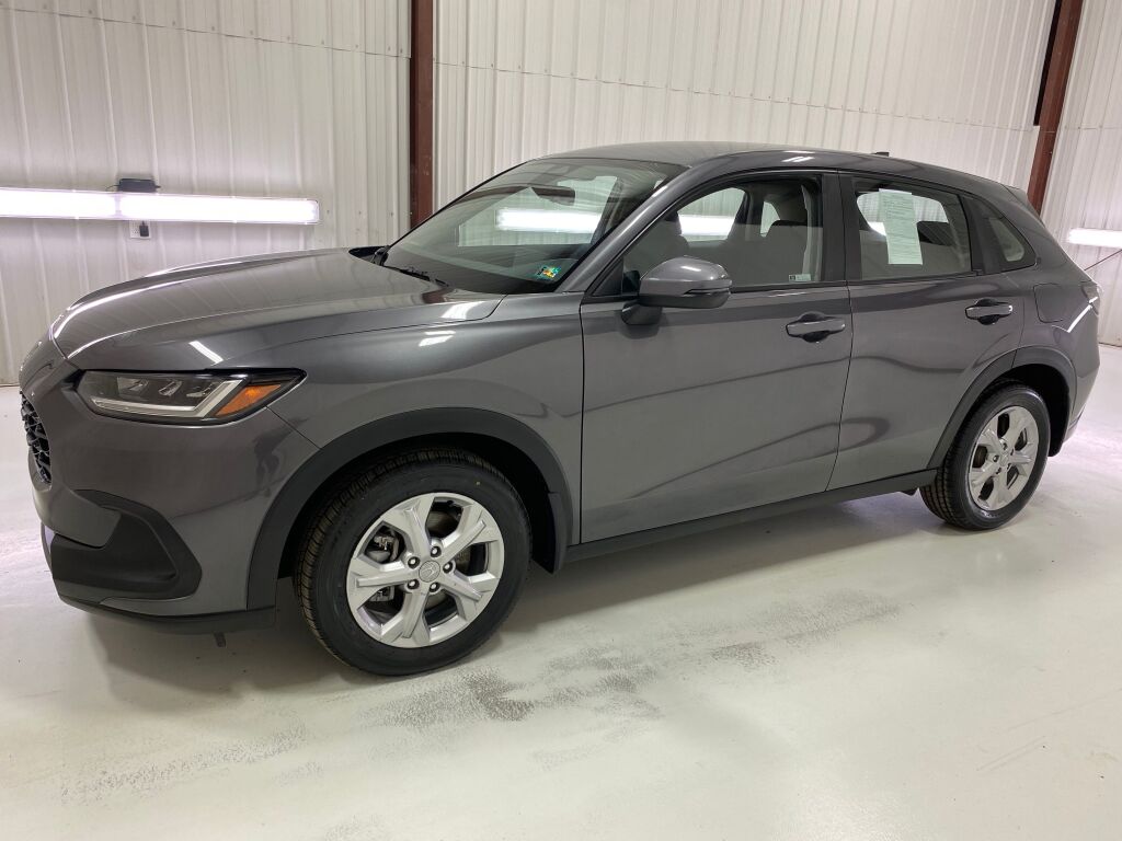 2023 Honda HR-V LX Modern Steel Metallic at Honda North