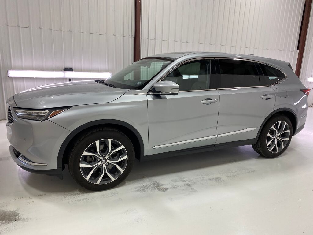 2022 Acura MDX Technology Lunar Silver Metallic at Spitzer Acura