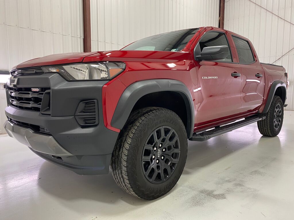 2024 Chevrolet Colorado Trail Boss Radiant Red Tintcoat at South Hills Kia