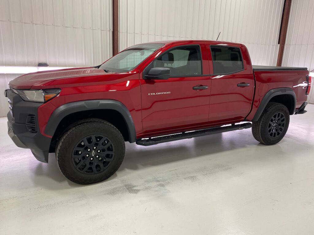 2024 Chevrolet Colorado Trail Boss Radiant Red Tintcoat at South Hills Kia