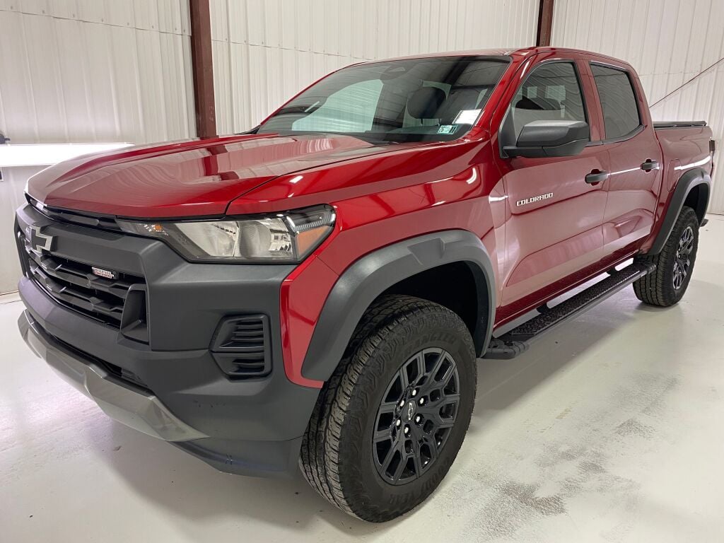 2024 Chevrolet Colorado Trail Boss Radiant Red Tintcoat at South Hills Kia