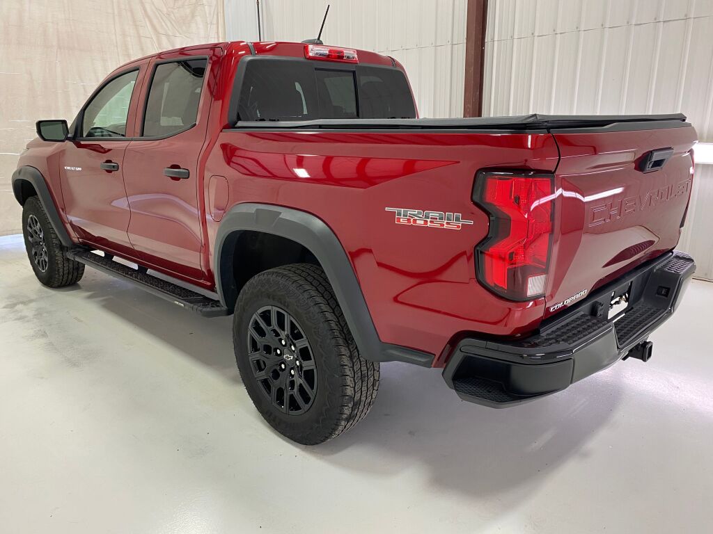 2024 Chevrolet Colorado Trail Boss Radiant Red Tintcoat at South Hills Kia