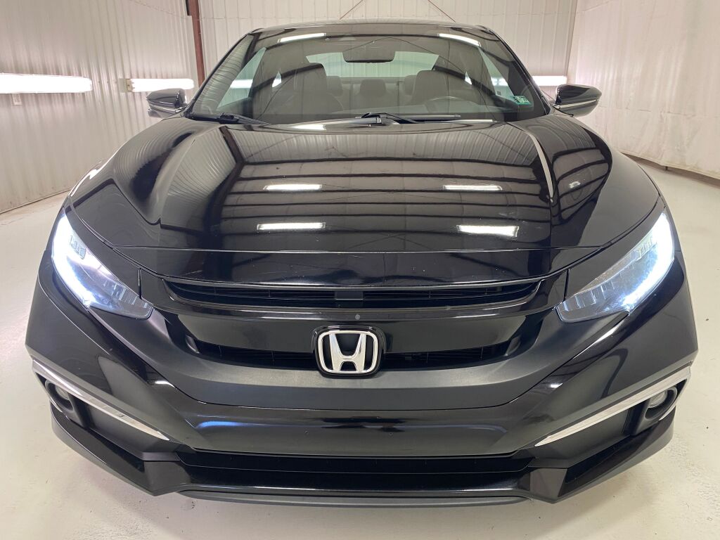 2019 Honda Civic Touring Crystal Black Pearl at South Hills CDJR