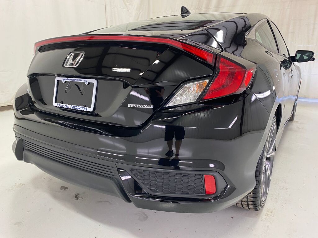 2019 Honda Civic Touring Crystal Black Pearl at South Hills CDJR