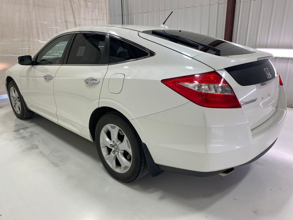 2012 Honda Crosstour EX-L White Diamond Pearl at Phil Fitts Ford
