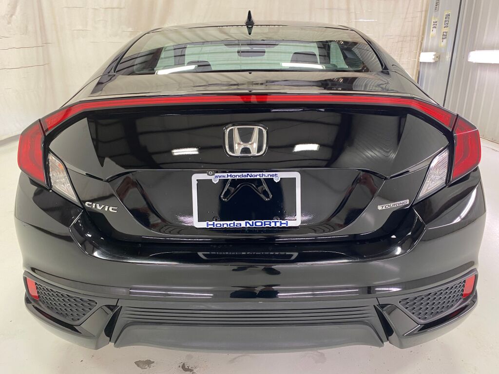 2019 Honda Civic Touring Crystal Black Pearl at South Hills CDJR