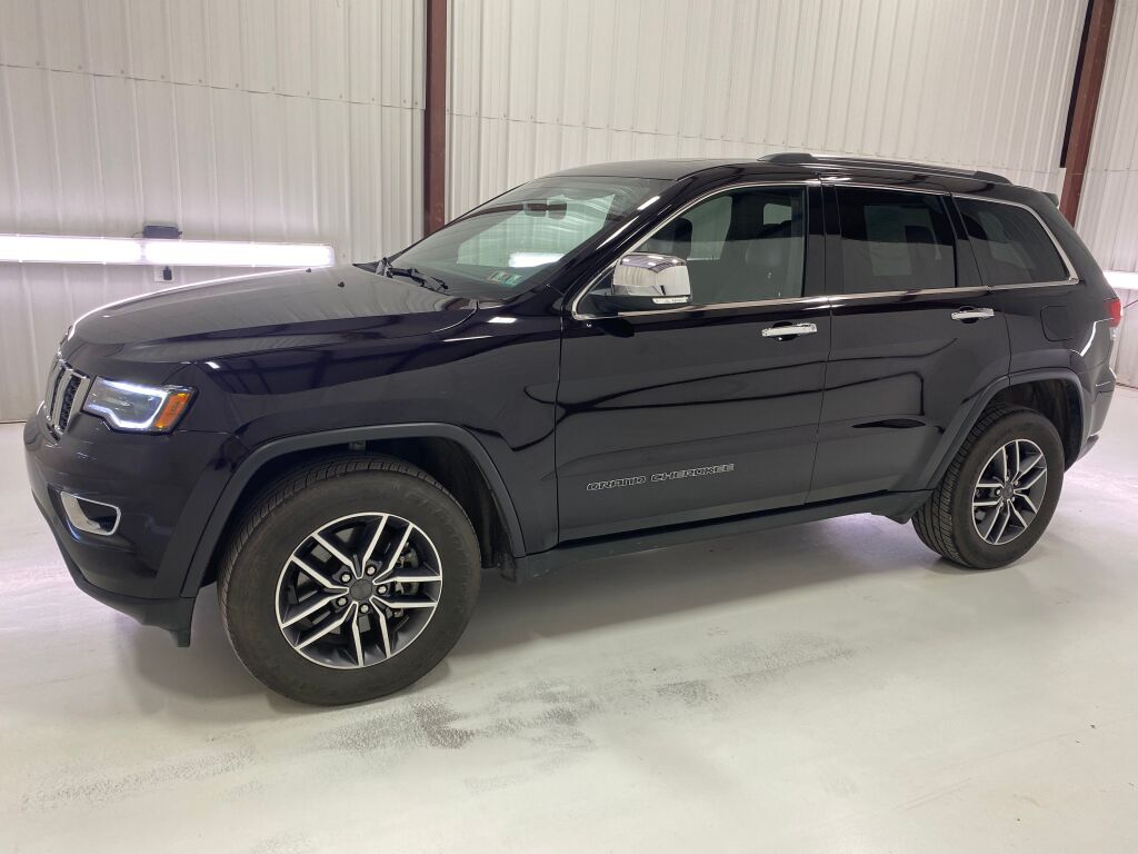 2021 Jeep Grand Cherokee Limited Sangria Metallic Clearcoat at Klick Lewis Buick Chevrolet