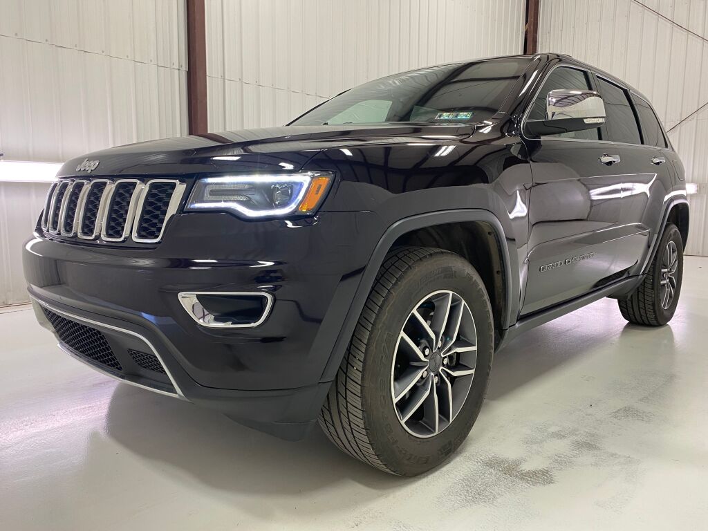 2021 Jeep Grand Cherokee Limited Sangria Metallic Clearcoat at Klick Lewis Buick Chevrolet