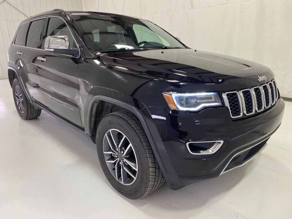 2021 Jeep Grand Cherokee Limited Sangria Metallic Clearcoat at Klick Lewis Buick Chevrolet
