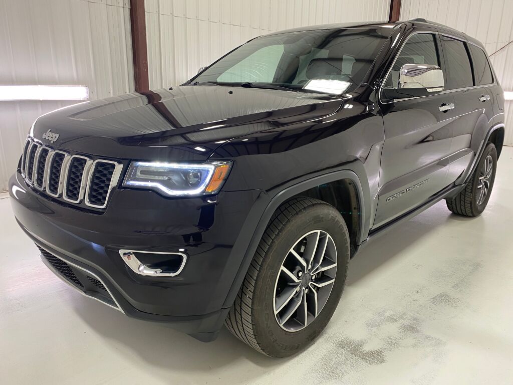2021 Jeep Grand Cherokee Limited Sangria Metallic Clearcoat at Klick Lewis Buick Chevrolet