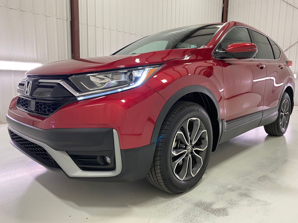 2021 Honda CR-V EX-L Radiant Red Metallic at Honda North