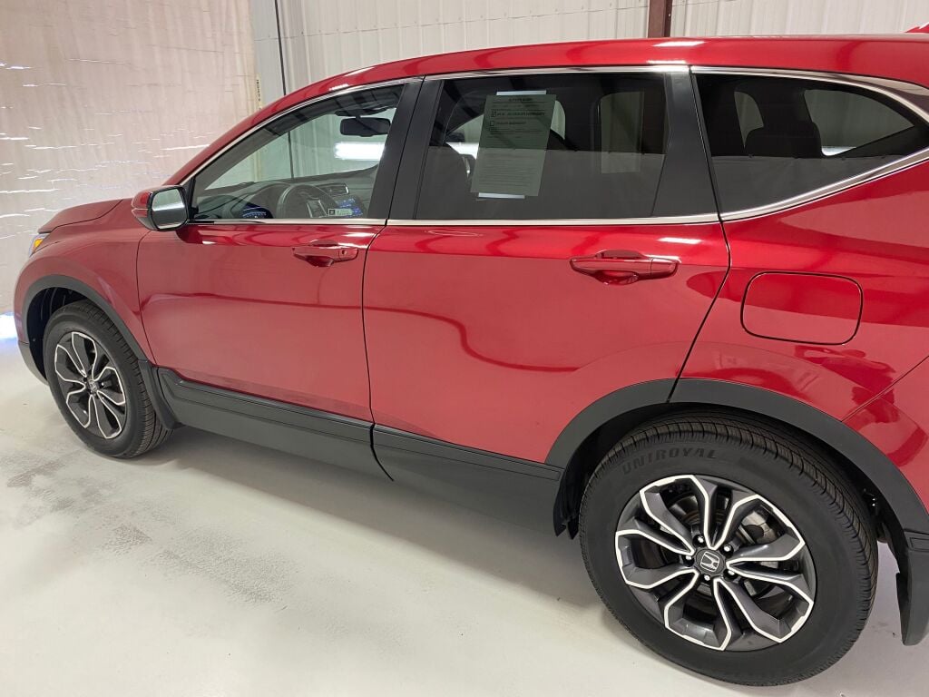 2021 Honda CR-V EX-L Radiant Red Metallic at Honda North