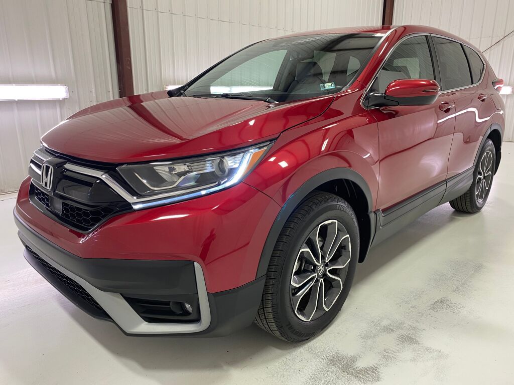 2021 Honda CR-V EX-L Radiant Red Metallic at Honda North