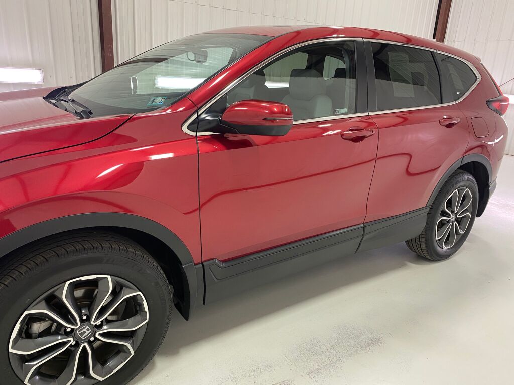 2021 Honda CR-V EX-L Radiant Red Metallic at Honda North