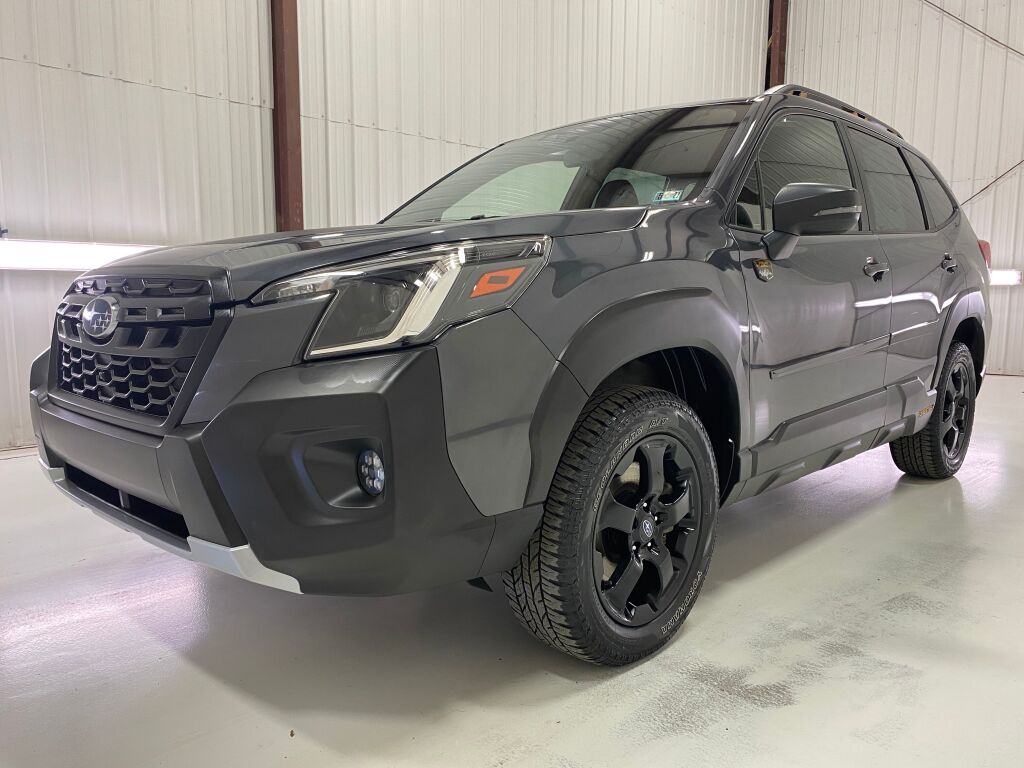 2023 Subaru Forester Wilderness Magnetite Gray Metallic at Subaru and VW of Moon Township