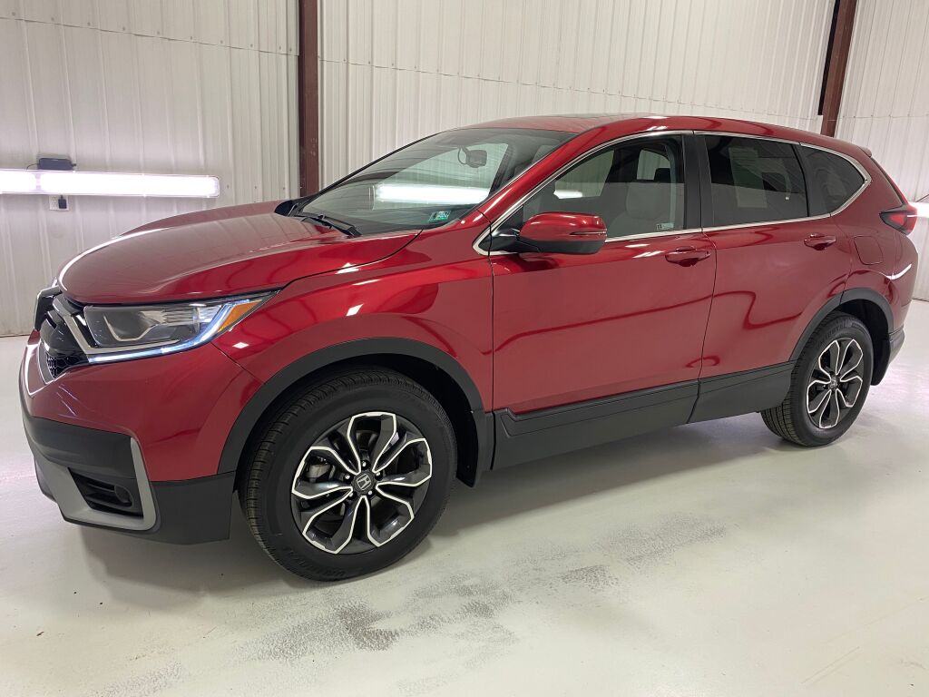 2021 Honda CR-V EX-L Radiant Red Metallic at Honda North