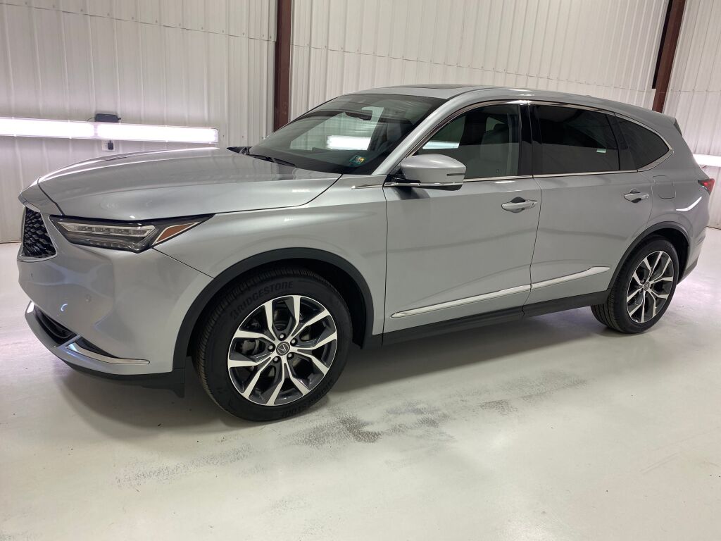 2022 Acura MDX Technology Lunar Silver Metallic at Spitzer Acura