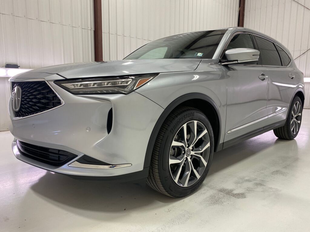 2022 Acura MDX Technology Lunar Silver Metallic at Spitzer Acura