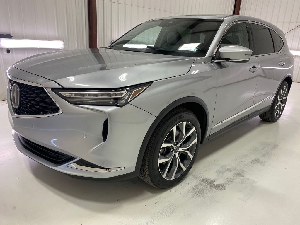 2022 Acura MDX Technology Lunar Silver Metallic at Spitzer Acura