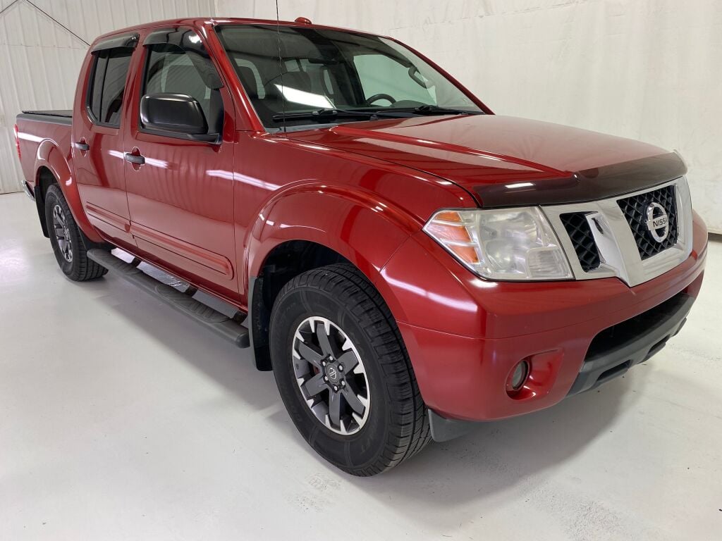 2013 Nissan Frontier SV Lava Red at John Sisson Motors