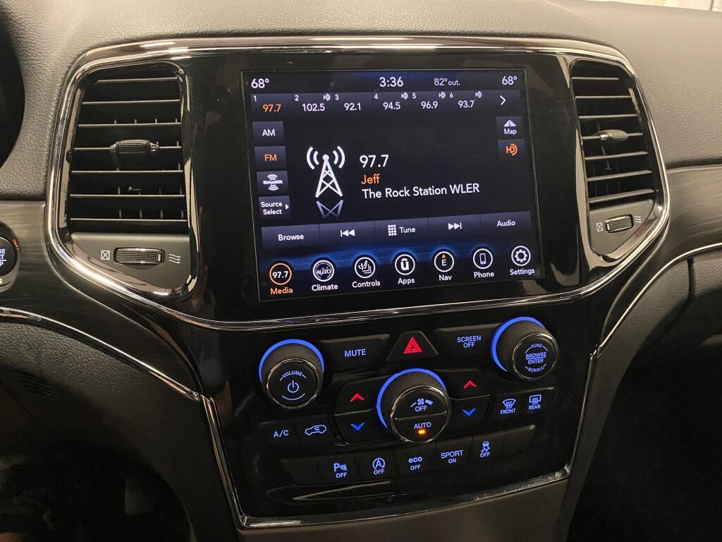 2021 Jeep Grand Cherokee Limited Sangria Metallic Clearcoat at Carlisle Cadillac Buick GMC
