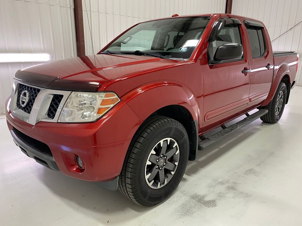 2013 Nissan Frontier SV Lava Red at John Sisson Motors