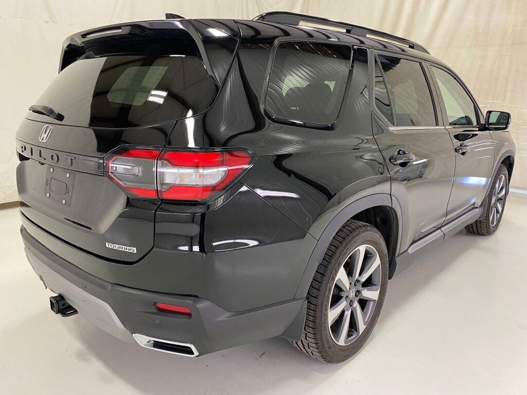 2024 Honda Pilot Touring Crystal Black Pearl at Spitzer Acura