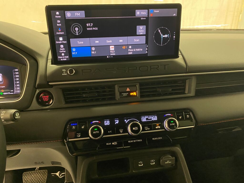 2026 Honda Passport  CRYSTAL BLACK at South Hills Kia