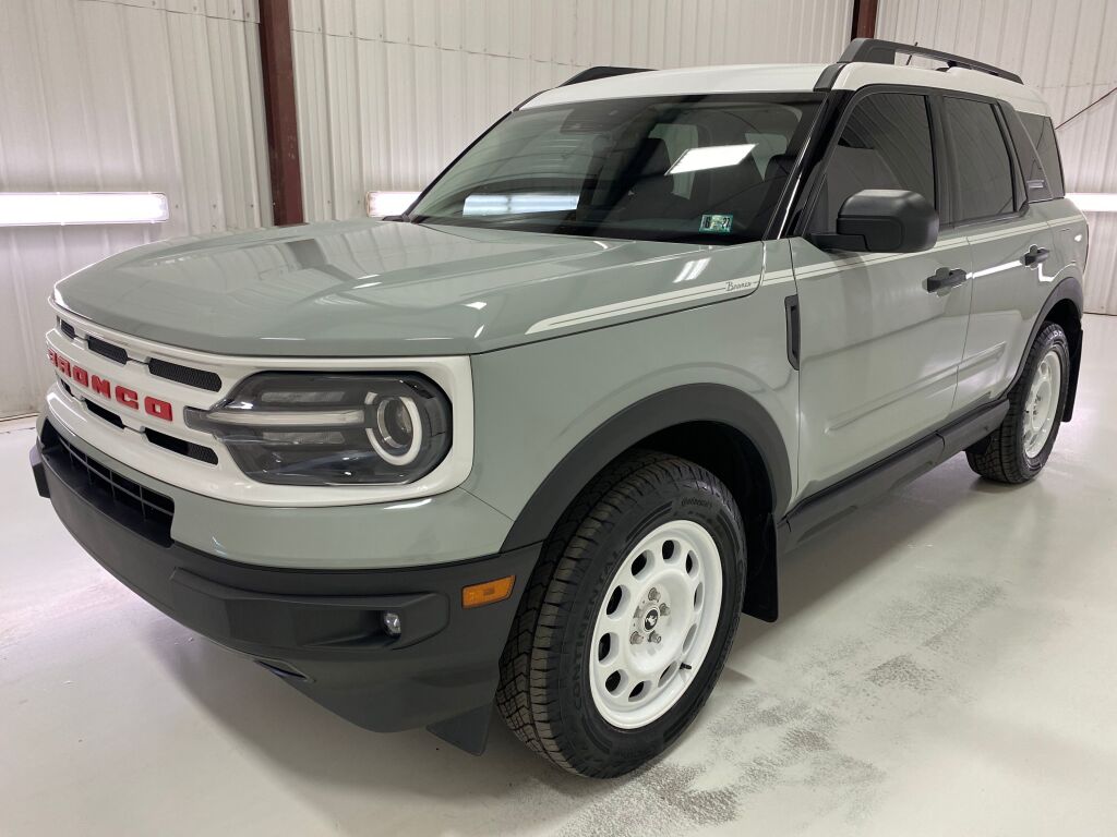 2024 Ford Bronco Sport Heritage Cactus Gray at Grove City Ford