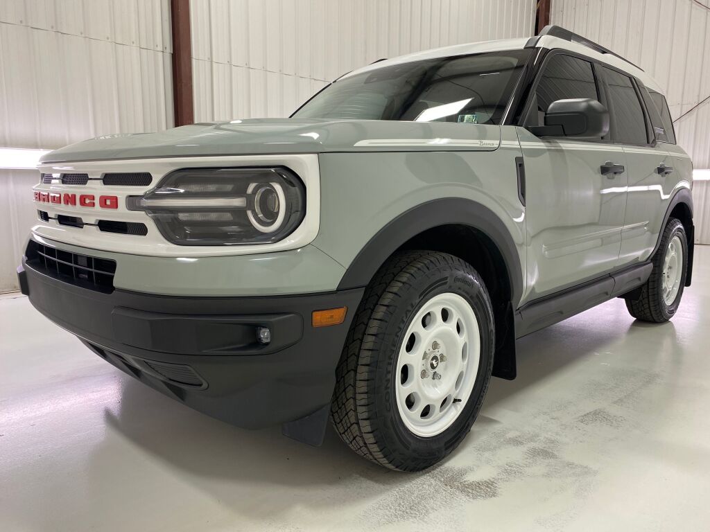 2024 Ford Bronco Sport Heritage Cactus Gray at Grove City Ford