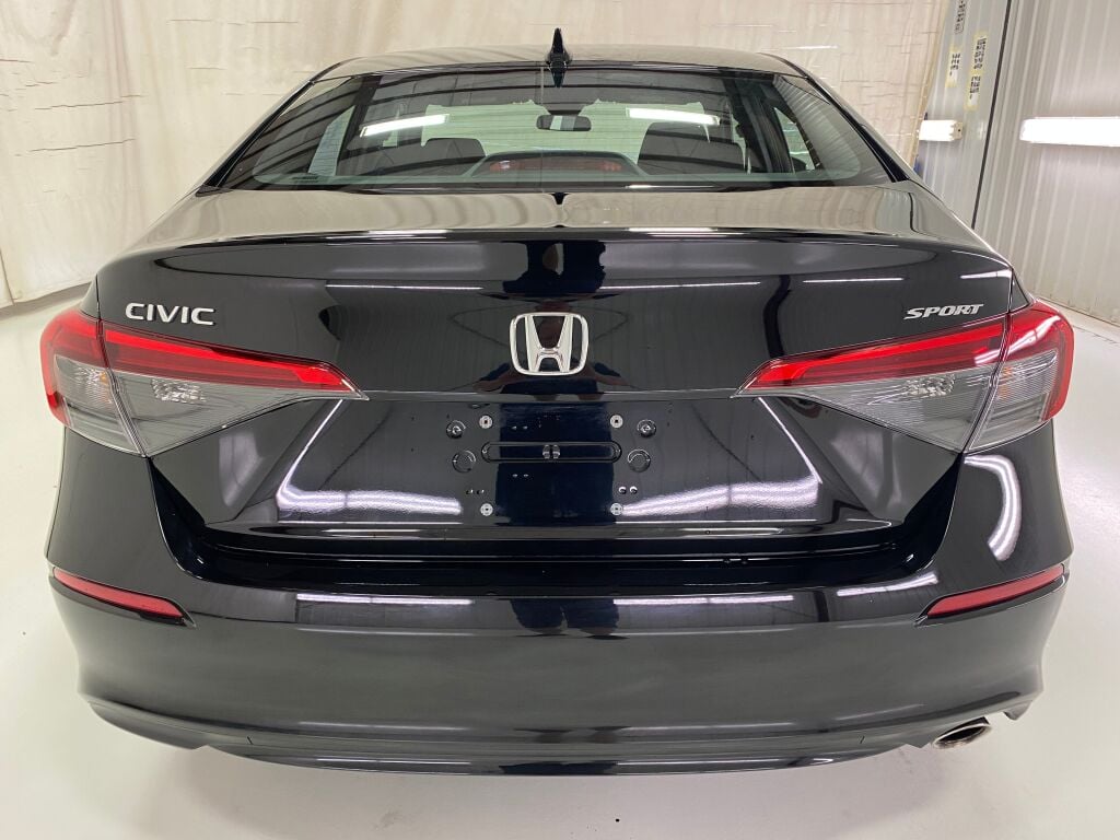 2024 Honda Civic Sport Crystal Black Pearl at Bob Ruth Ford