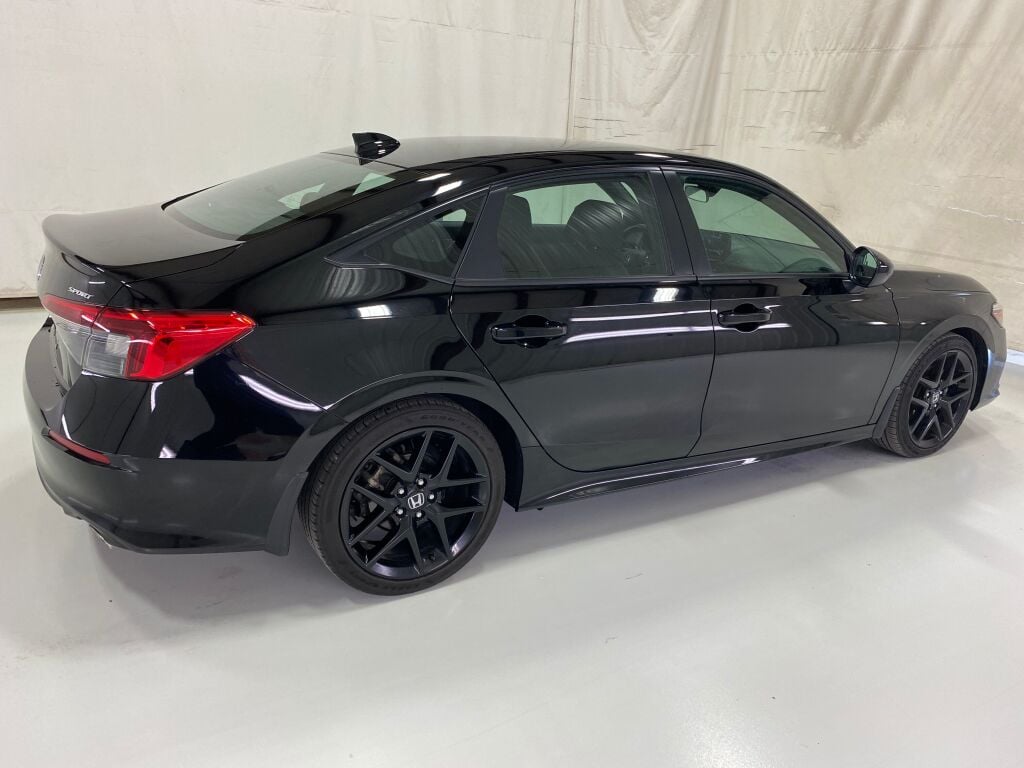 2024 Honda Civic Sport Crystal Black Pearl at Bob Ruth Ford