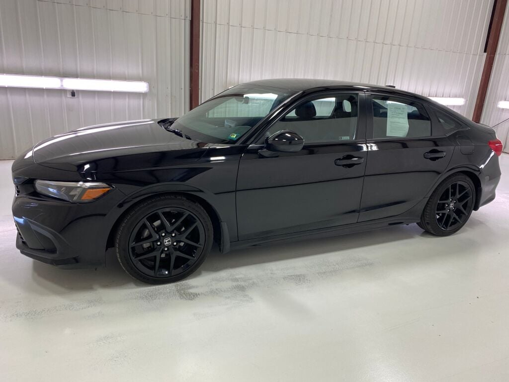 2024 Honda Civic Sport Crystal Black Pearl at Bob Ruth Ford