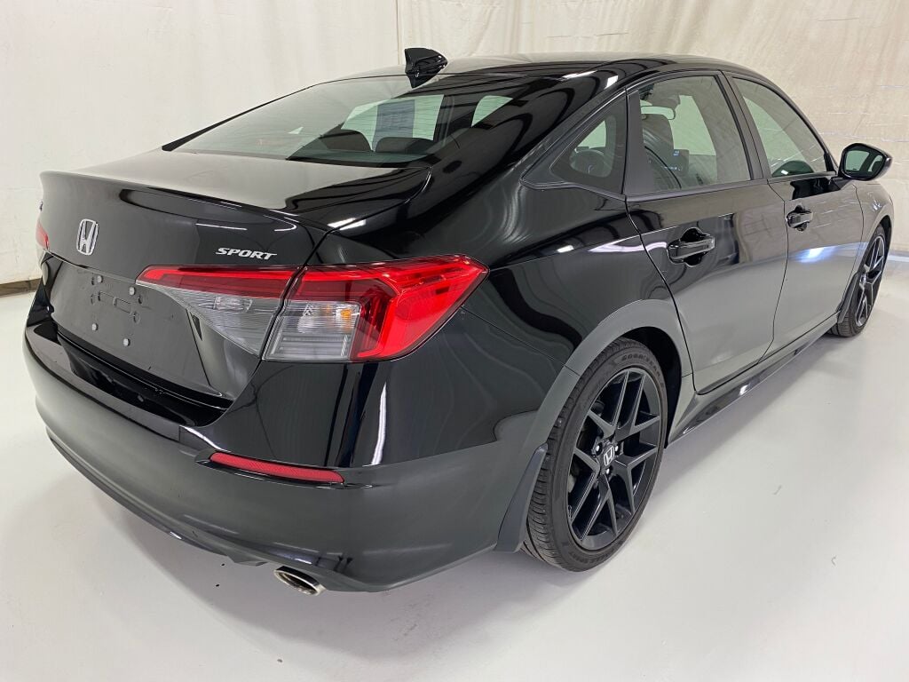 2024 Honda Civic Sport Crystal Black Pearl at Bob Ruth Ford