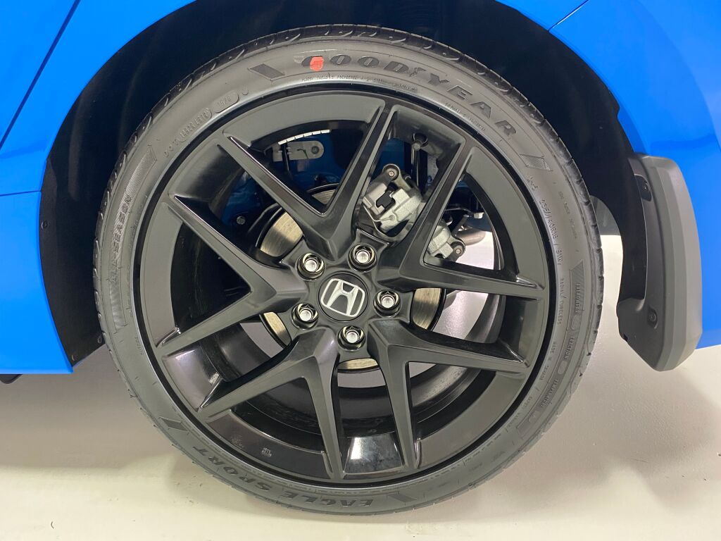 2026 Honda Civic Hatchback Sport BOOST BLUE PEARL at Honda North