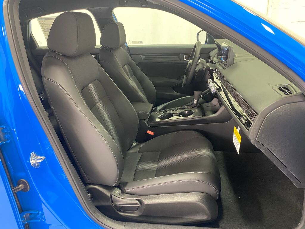 2026 Honda Civic Hatchback Sport BOOST BLUE PEARL at Honda North