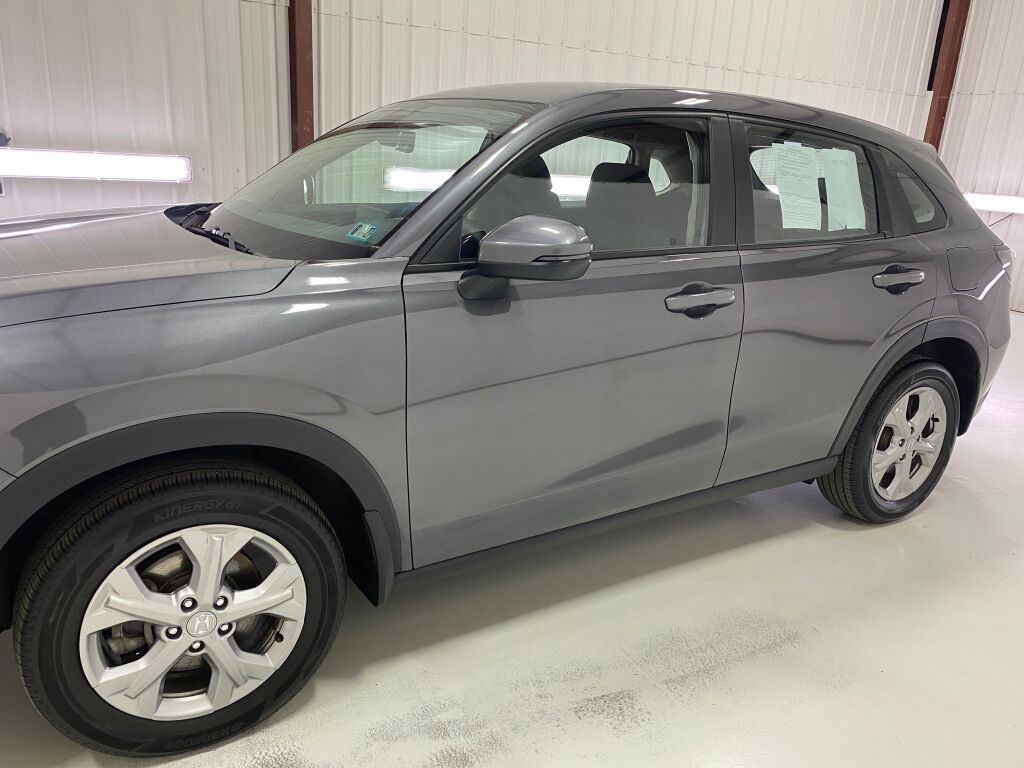 2025 Honda HR-V LX Modern Steel Metallic at Honda North