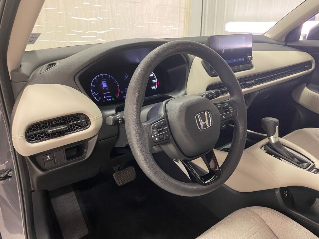 2024 Honda HR-V LX Modern Steel Metallic at Honda North