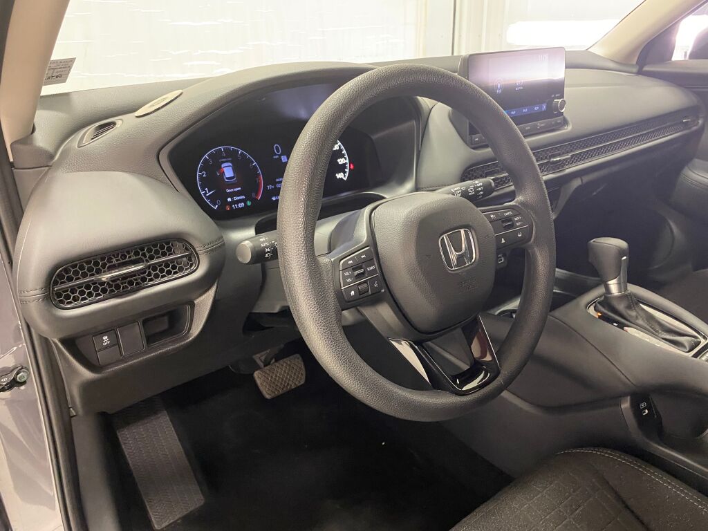 2025 Honda HR-V LX Modern Steel Metallic at Honda North