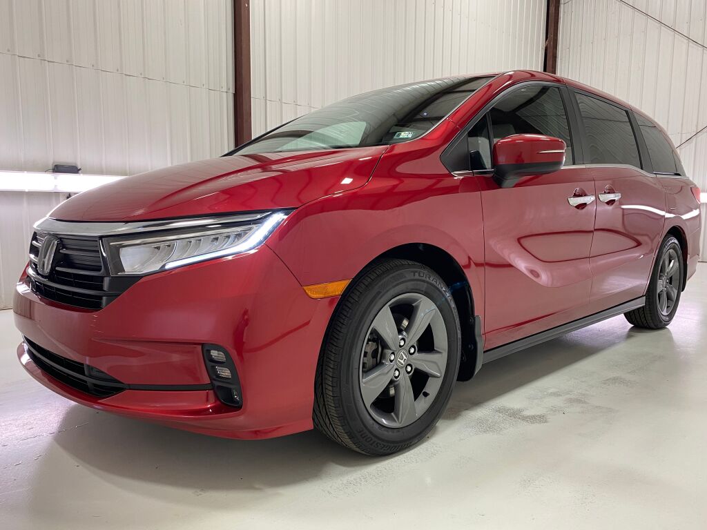 2024 Honda Odyssey EX Radiant Red Metallic II at Auto Express Mitsubishi