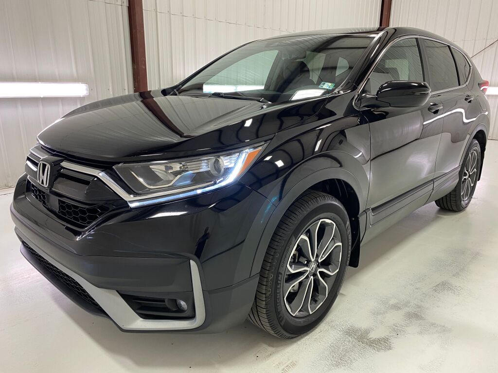 2021 Honda CR-V EX-L Crystal Black Pearl at Honda North