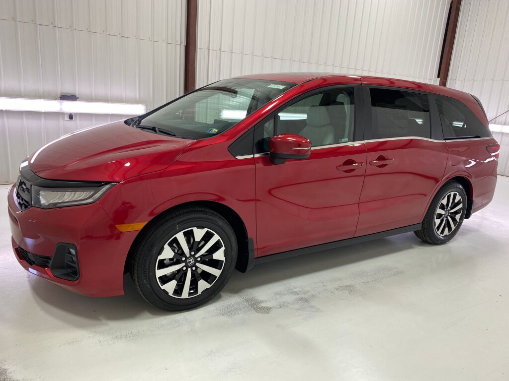 2026 Honda Odyssey EX-L RADIANT RED METALLIC II at Honda North