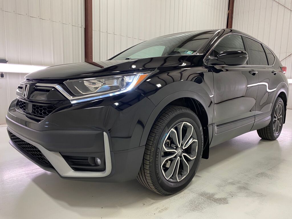 2021 Honda CR-V EX-L Crystal Black Pearl at Honda North