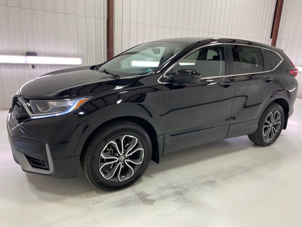 2021 Honda CR-V EX-L Crystal Black Pearl at Honda North