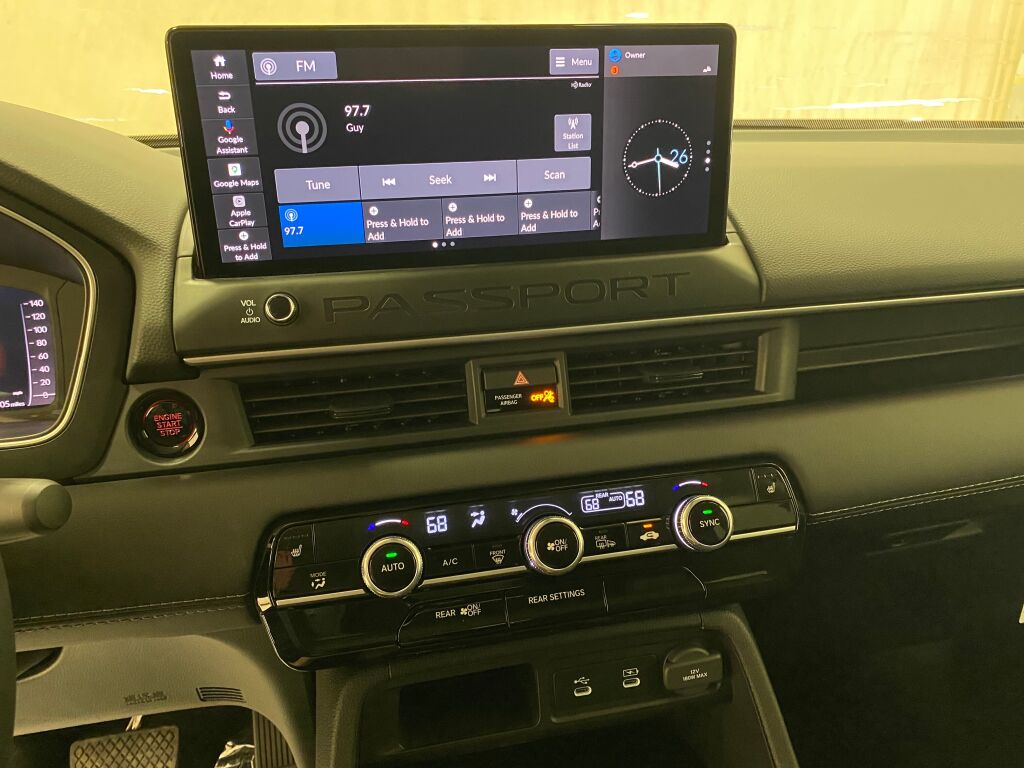 2026 Honda Passport RTL CRYSTAL BLACK PEARL at Altoona Honda