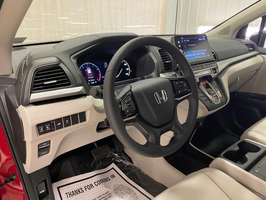 2026 Honda Odyssey EX-L RADIANT RED METALLIC II at Honda North