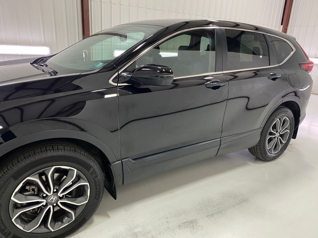 2021 Honda CR-V EX-L Crystal Black Pearl at Honda North