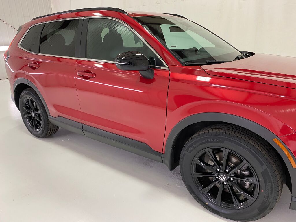 2025 Honda CR-V Hybrid Sport-L Radiant Red Metallic at Honda North