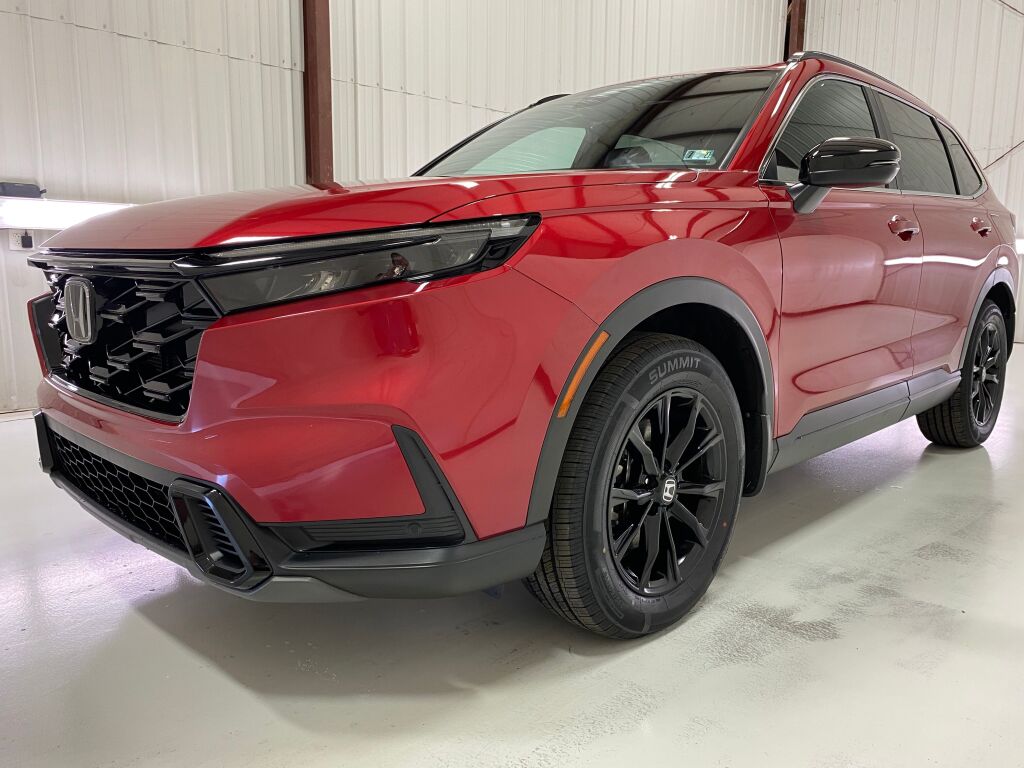 2025 Honda CR-V Hybrid Sport-L Radiant Red Metallic at Honda North