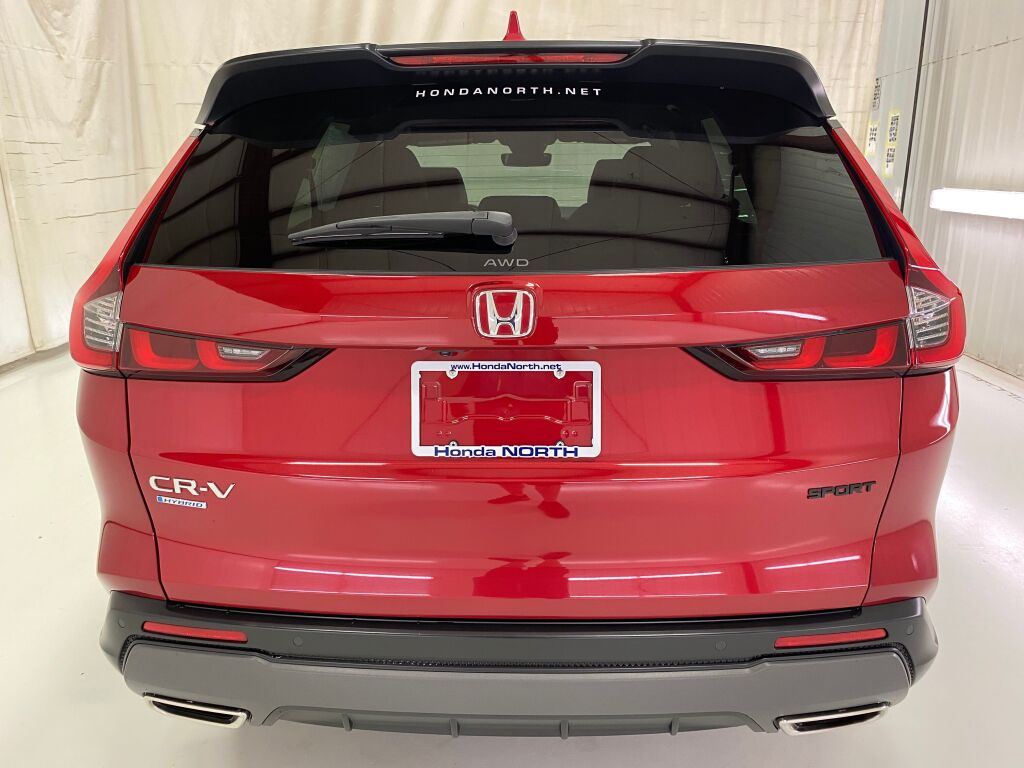 2025 Honda CR-V Hybrid Sport-L Radiant Red Metallic at Honda North